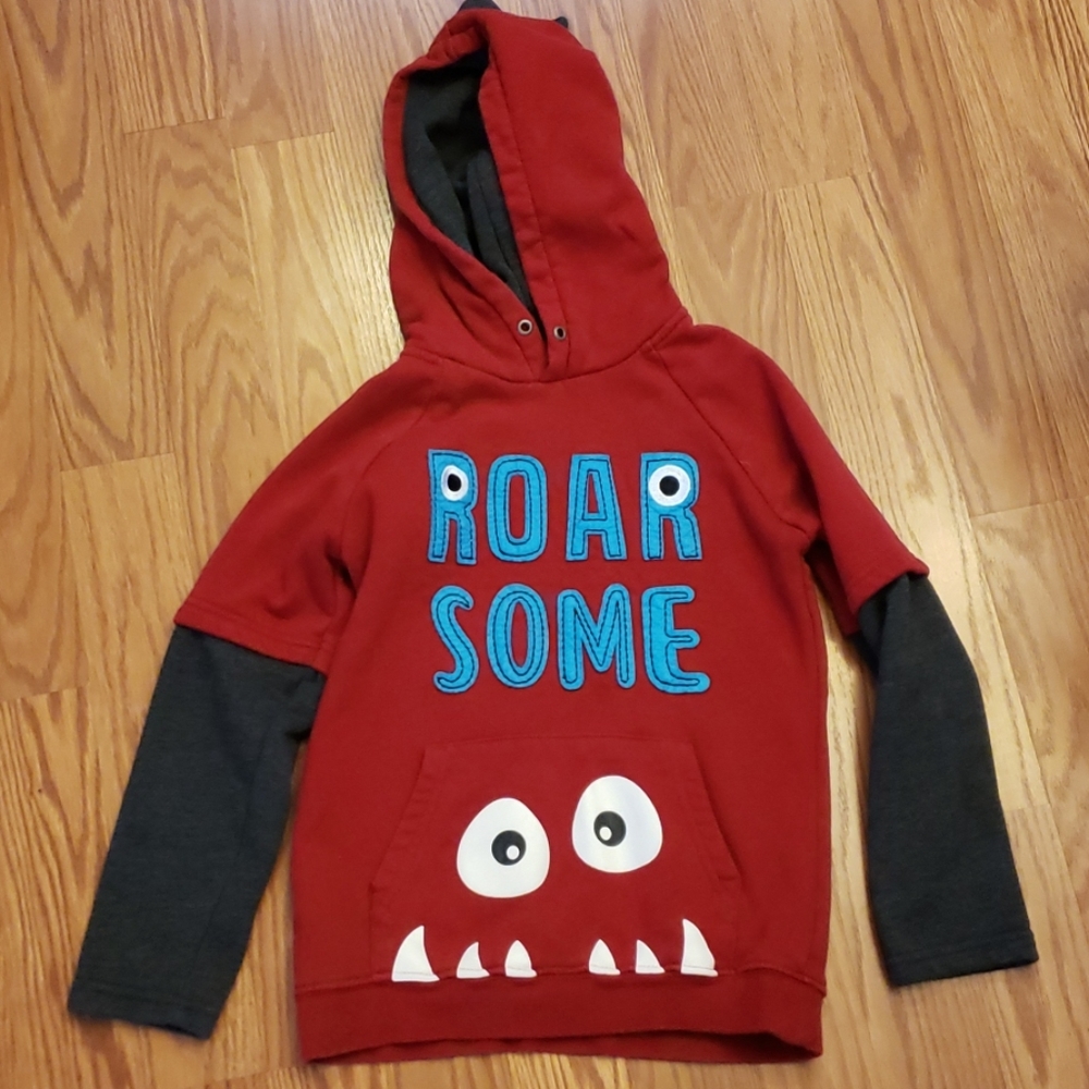 "Roarsome" boy's hoodie